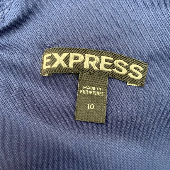 Express Women’s Blue Dress - Picture 3 of 8